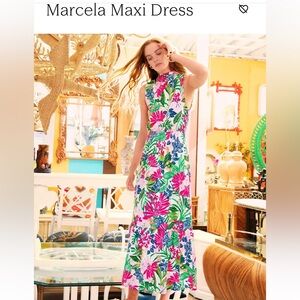 NWT. Lilly Pulitzer Marcela Maxi Dress